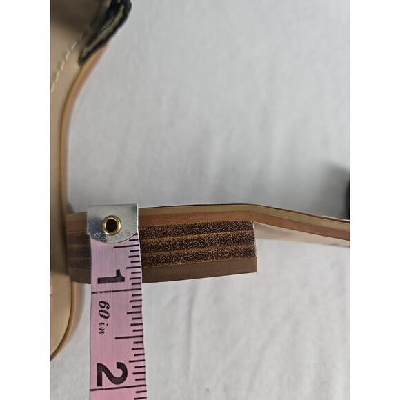 Kate Spade Berlin Woven Slip On Open‎ Toe Sandals Womens Size 8M Black Preppy - Picture 6 of 6